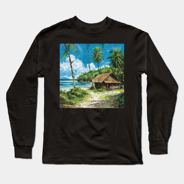 Micronesia Long Sleeve T-Shirt by ComicsFactory